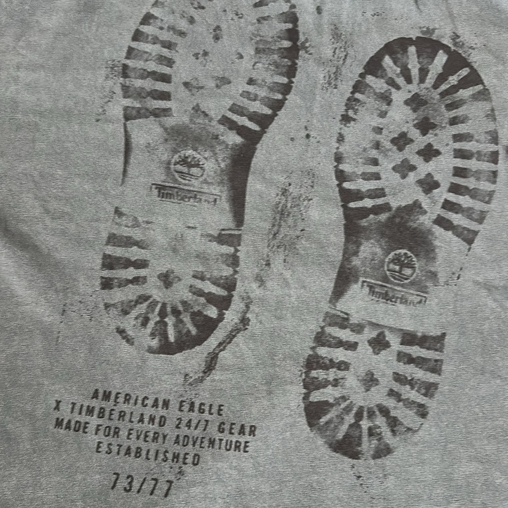 American Eagle Timberland T-shirt - Picture 3 of 7